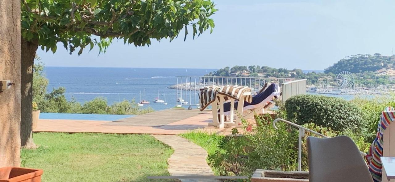 Les Citronniers - Splendide Vue Mer Acces Plage A Pieds A 5 Minutes Кавалер-сюр-Мер Экстерьер фото